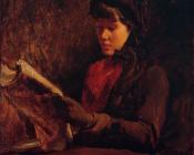 弗兰克 杜韦内克 : Girl Reading